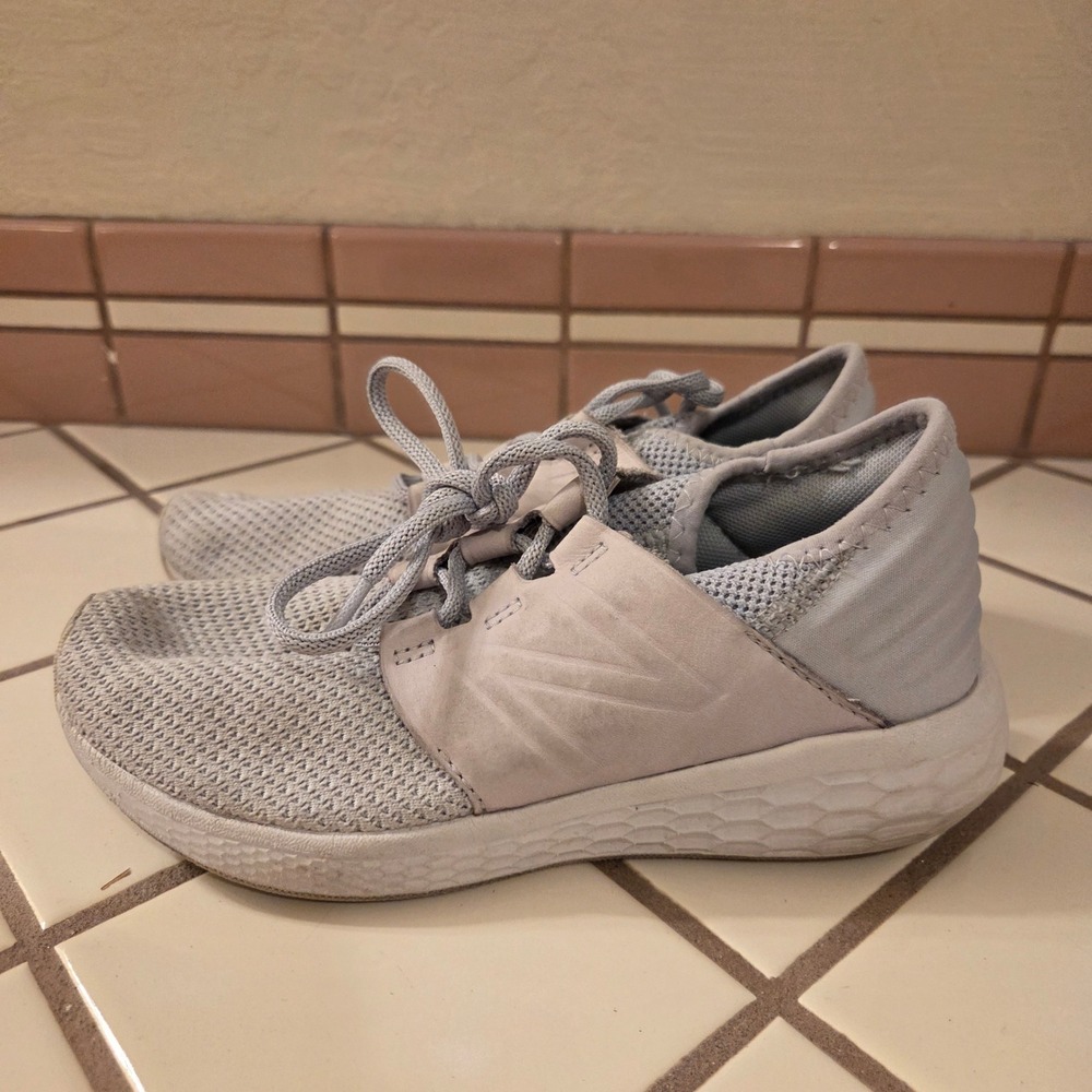 New Balance Fresh Foam Cruz v2 Sport Womens 5.5 Grey Running Shoes WCRUZSU2